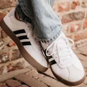 ADIDAS sVL Court 3.0 s9.5/42 eu mens sneakers-LOOK NEW-trending tan sole-unisex